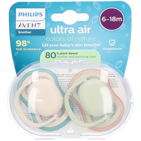 Philips Avent Fopspeen +6m Air olive/beige
