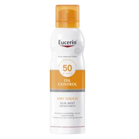 Eucerin Sun Oil Control SPF 50 Dry Touch Mist Transparent