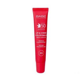 Babe Lip&cheek Spf50 Color Balm Red