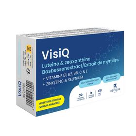 VisiQ | Lutéine & Zéaxanthine| Contre les yeux fatigués & lumière bleue
