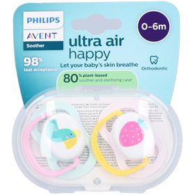 Philips Avent Fopspeen +0m Air collection girl