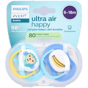Philips Avent Fopspeen +6m Air collection boy