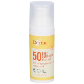Derma Gezichtszonnebrandcrème SPF50