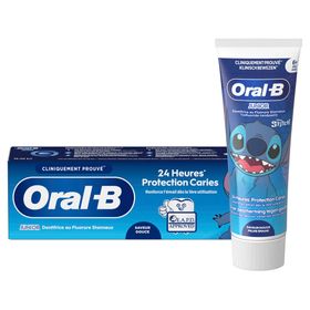 Oral-B Junior Dentifrice Stitch au fluorure stanneux 6+ ans | Saveur douce