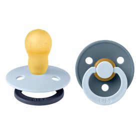 BIBS Spenen Fusion Rond Latex 2-Pack Mix Speenmaat 3