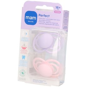 MAM Perfect Silicone Sucette +16 mois Pink