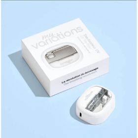 Myvariations Stérilisateur UV Blanc pour Têtes de Brosse à Dents