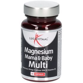 lucovitaal - Magnesium Moeder &amp; Baby Multivitamine Zwangerschap 30 capsules