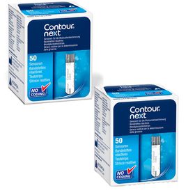 Bayer Contour Next Glucosemeter Teststrips DUO