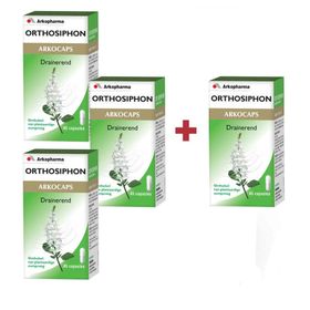 Arkogelules Orthosiphon Vegetal Promopack 3 + 1 GRATUIT