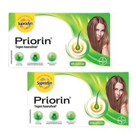 Priorin tegen Haaruitval 120 + 60 Caps Gratis