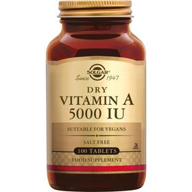 Solgar Vitamine A 5000 IU (1502 mcg)