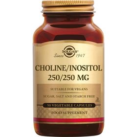 Solgar Choline/Inositol 250/250 mg