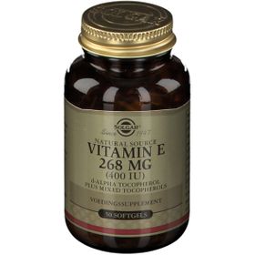 Solgar Vitamine E 268 mg/400 IU Complex