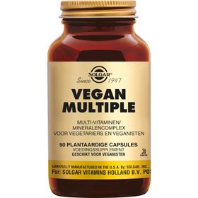Solgar Vegan Multiple | Multivitamine pour les végans