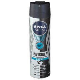 Nivea Deodorant Invisible Black & White Fresh Spray (For Men)