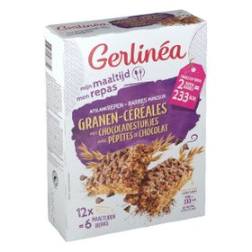 Gerlinéa Mijn Maaltijd Graanrepen met Chocoladestukjes