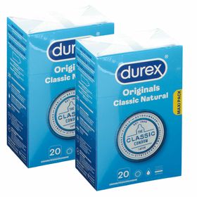 Durex Classic Natural Préservatifs DUO