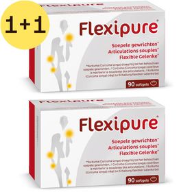 FlexiPure® | Articulations | Curcuma & Huile de Krill | 1+1 GRATUIT