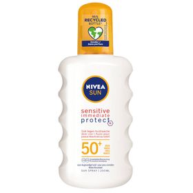 Nivea Sun Sensitive Protection Immédiate Spray SPF50+