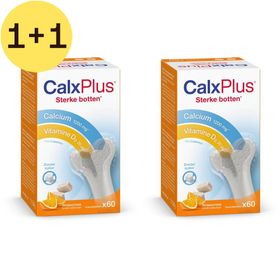 CalxPlus Sinaas  | Calcium | Botten | Calcium – Vitamine D en Vitamine K | 1+1 GRATIS