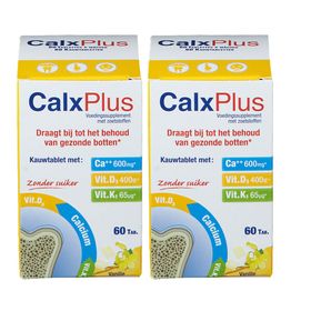 CalxPlus Vanille DUO Verlaagde Prijs | Calcium | Botten