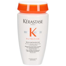 Kérastase Nutritive Bain Satin Riche Shampooing Riche Haute Nutrition aux Nutriments Essentiels