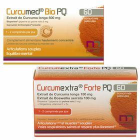 Curcumed Bio PQ + Curcumextra Forte PQ