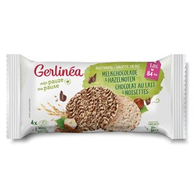 Gerlinéa Rijstwafel Melkchocolade en Hazelnoten