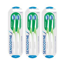 Sensodyne Tandenborstel Multicare Soft DUO 2+1 GRATIS