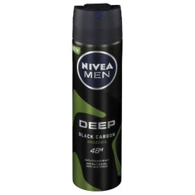Nivea Men Deep Black Carbon Amazon Déodorant Spray 48h