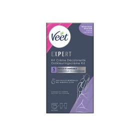 Veet Crème Décolorante Visage et Corps - Peaux Normales