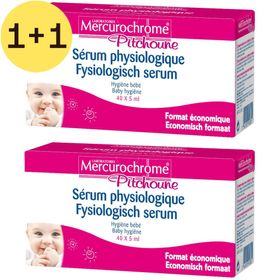 Mercurochrome® Pitchoune Sérum Physiologique | 1+1 GRATUIT