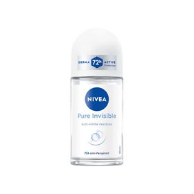 Nivea Pure Invisible Anti-Transpirant Roll-On 72h