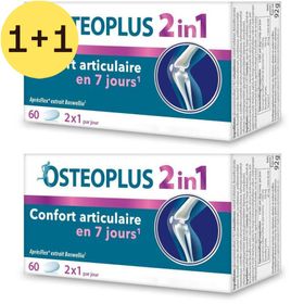 Osteoplus 2in1 | Cartilage, articulations et os en bonne santé | 1+1 GRATUIT