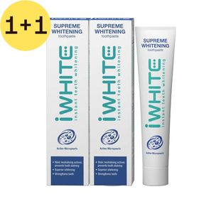 iWhite Supreme Whitening Dentifrice 1+1 GRATUIT