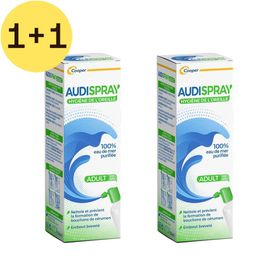 Audispray Adult | Oordruppels overmatig oorsmeer | Oorhygiëne | 1+1 GRATIS