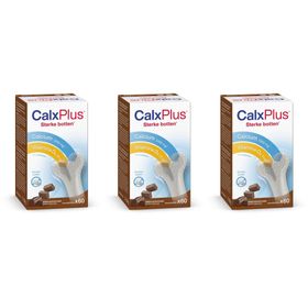 CalxPlus Chocolade TRIO | Calcium | Botten