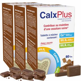 CalxPlus Chocolade Zonder Suiker TRIO