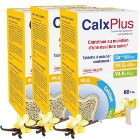 CalxPlus Vanille Zonder Suiker TRIO