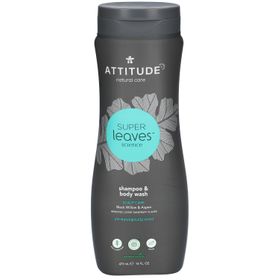 Attitude Super Leaves Men 2 en 1 Shampoing et Gel Nettoyant 473 ml shampoing