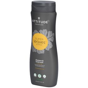 Attitude Super Leaves Men 2-in-1 Natuurlijke Shampoo & Body Wash Sport