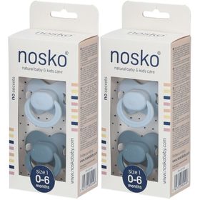 /sko Fopspeen Blauw 0-6 Maanden x2