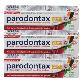 Parodontax Dentifrice Herbal Twist 2+1 GRATUIT
