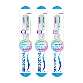 Sensodyne Complete Protection Tandenborstel Soft 2+1 GRATIS