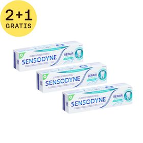 Sensodyne Repair & Protect Extra Fresh Tandpasta 2+1 GRATIS