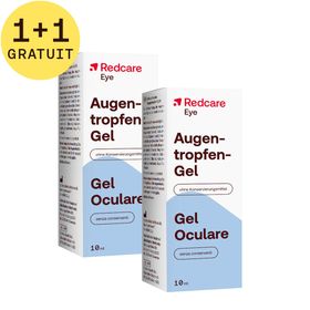 Redcare Eye Gouttes pour les Yeux en Gel 1+1 GRATUIT