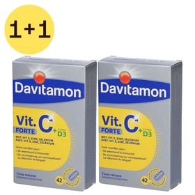 Davitamon Vitamine C Forte Time Release 1+1 GRATIS