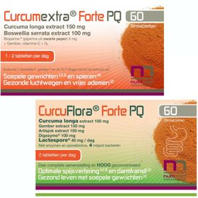 CurcuFlora® Forte PQ + Curcumextra Forte PQ