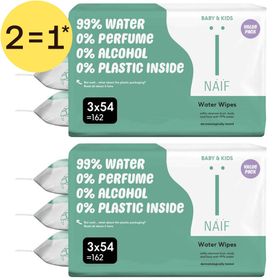 Naïf Baby & Kids Plasticvrije Doekjes | 2=1*